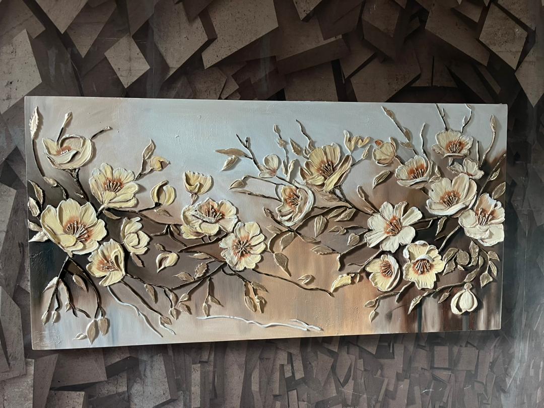 تابلو باغ گل