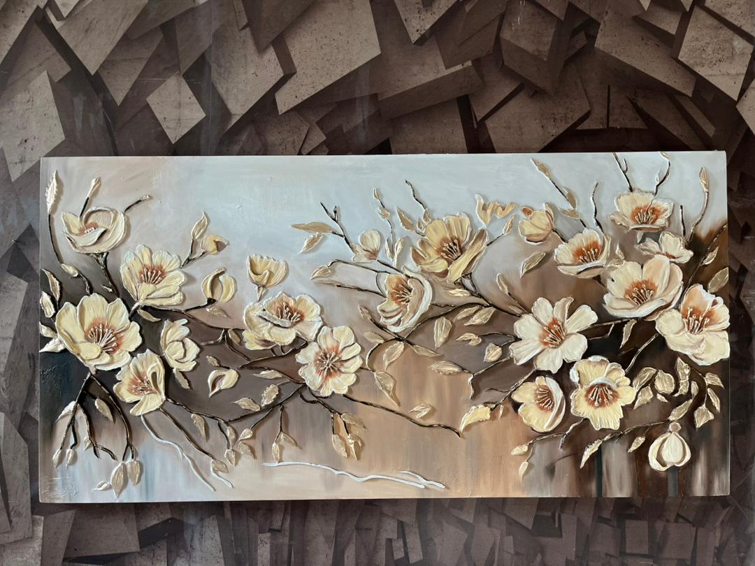 تابلو باغ گل