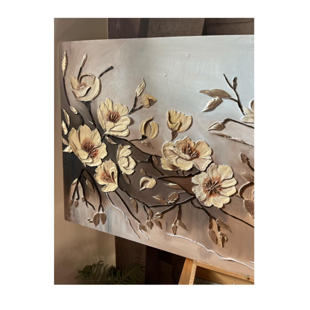 تابلو باغ گل