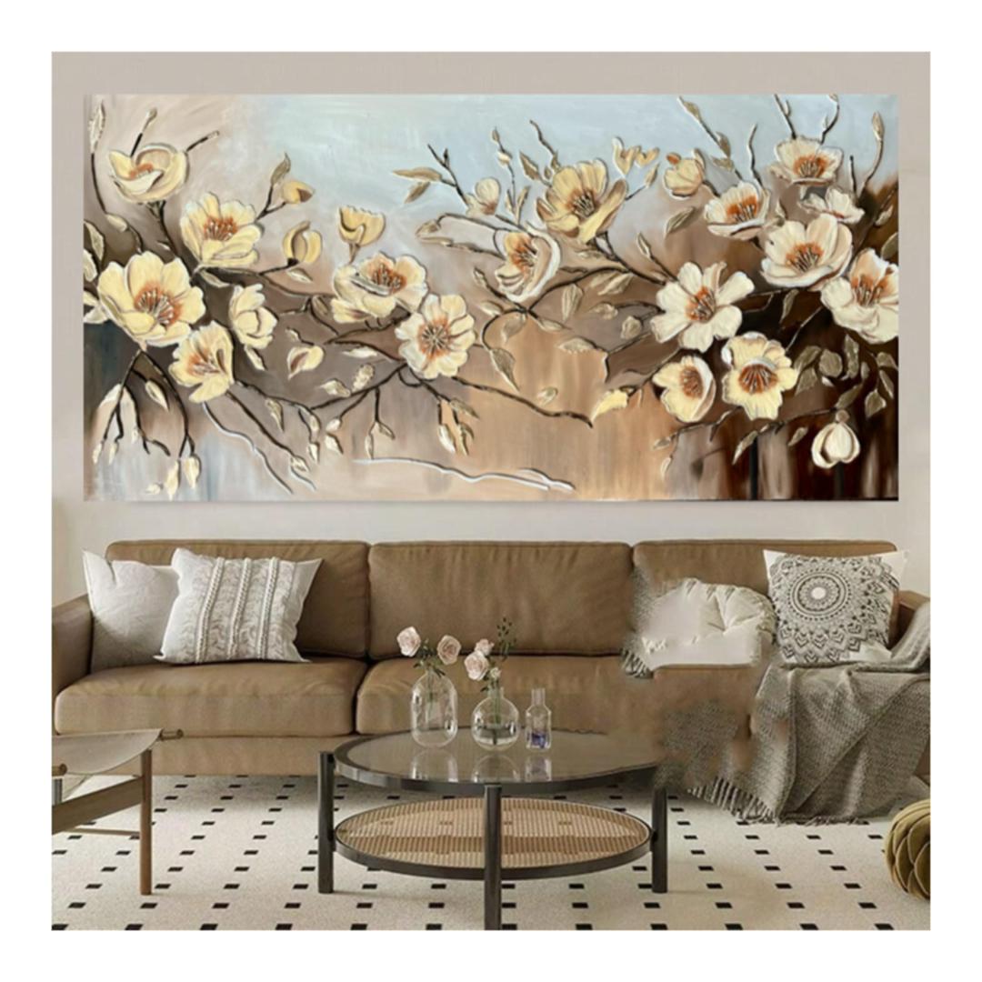 تابلو باغ گل